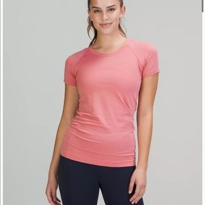 Lululemon swiftly tee coral